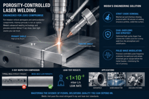Porosity-Controlled Laser Welding for Mission-Critical Aluminum Components